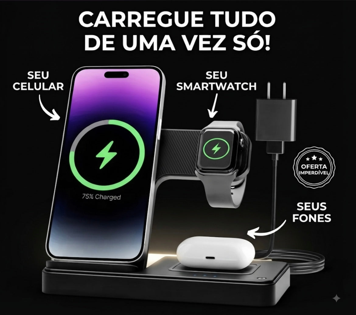 Cargador 3 en 1